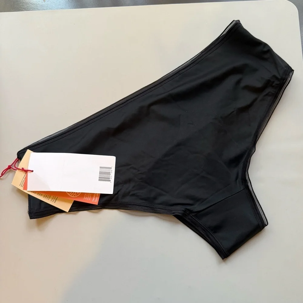 Thinx Cheeky Period Underwear Pantie Black 3XL Light Absorbency NWT - Picture 2 of 5